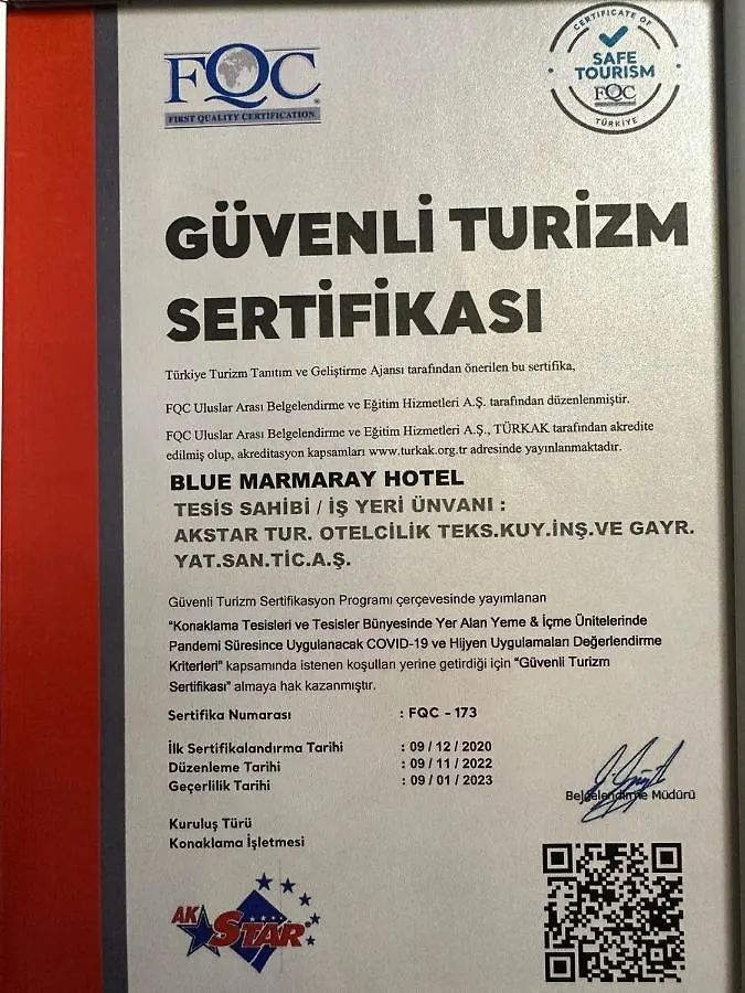 ***  Laleli Blue Marmaray Hotel Istanbul Turkey